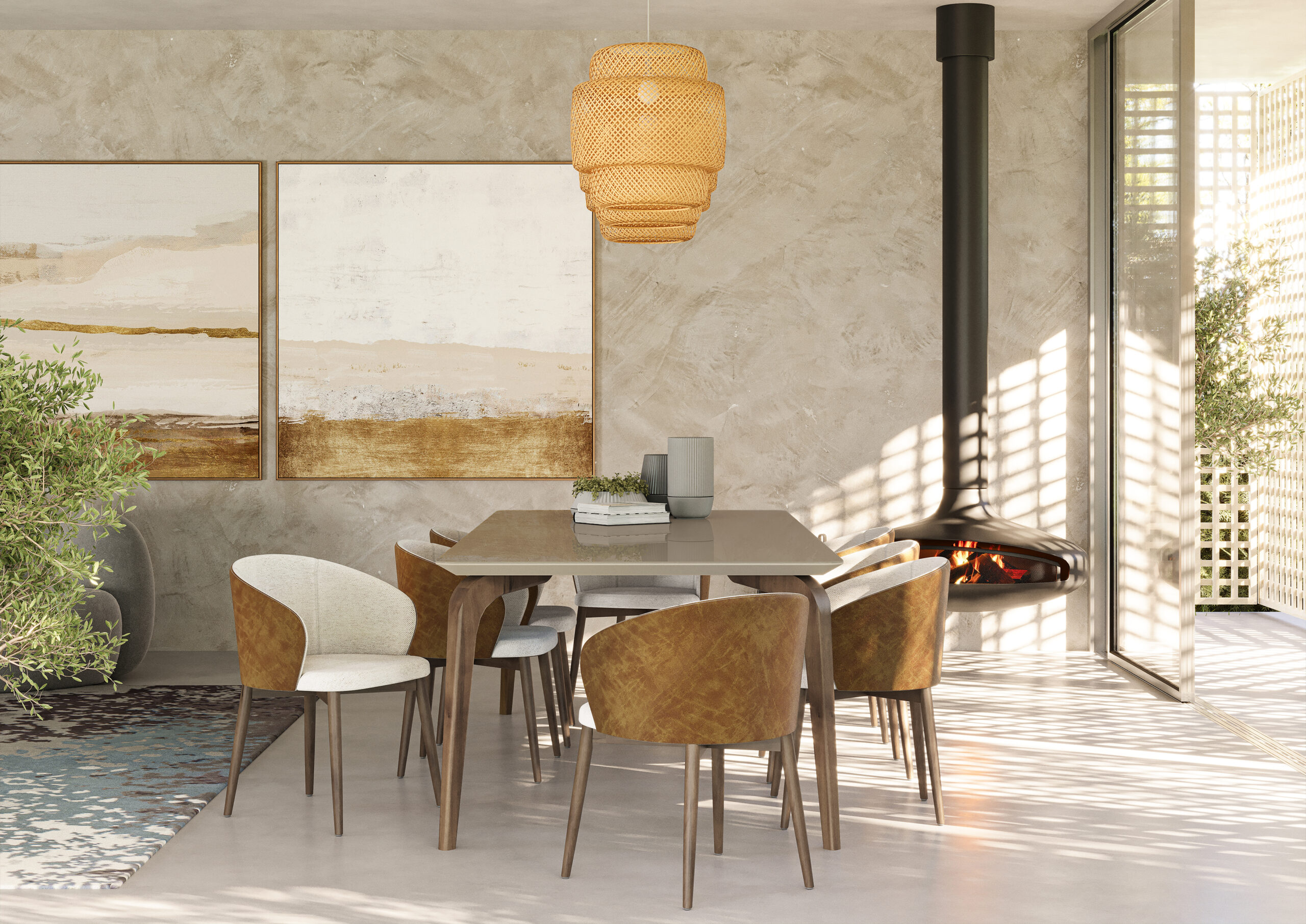 Mesa de jantar Plana - Imagem 4