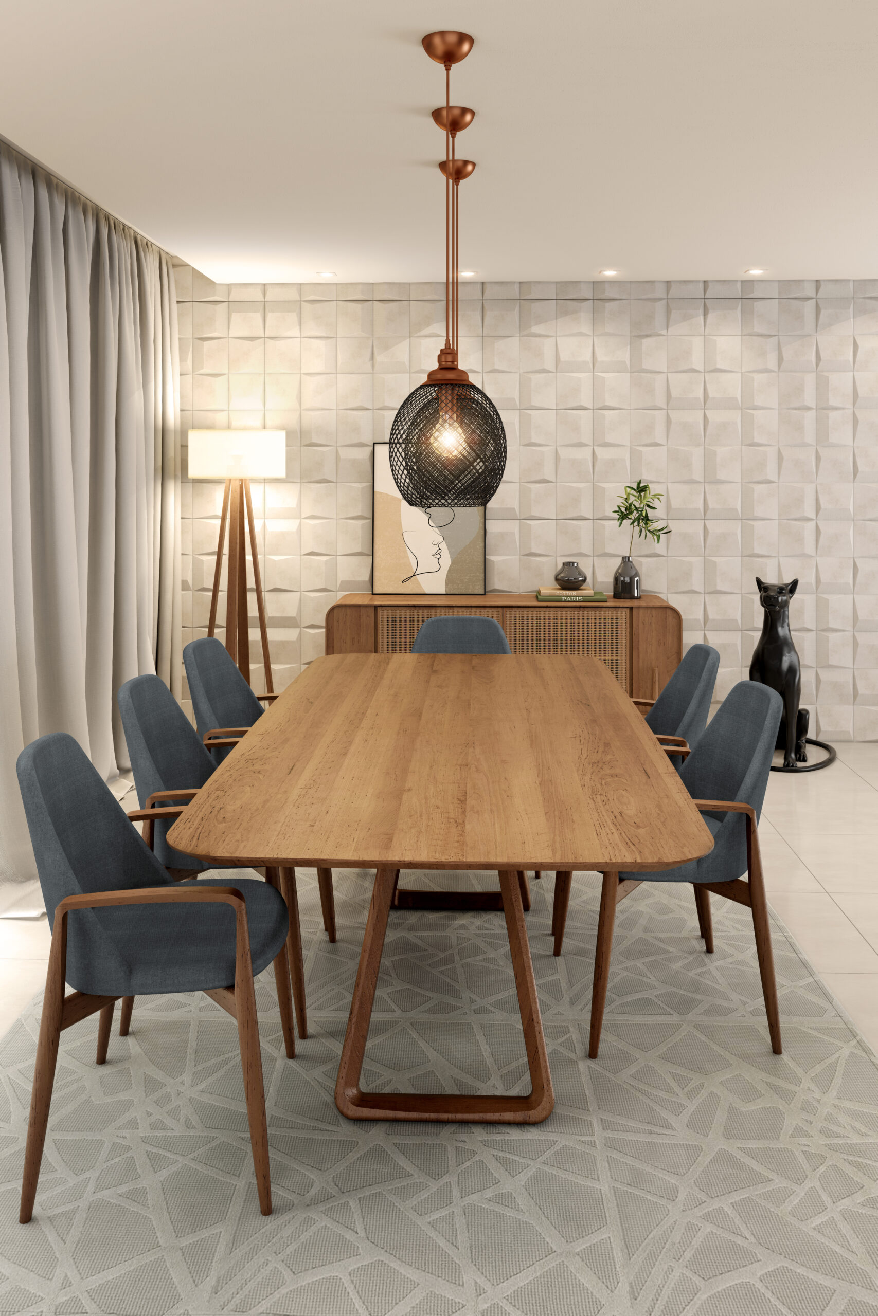 Mesa de jantar Zoe - Imagem 7