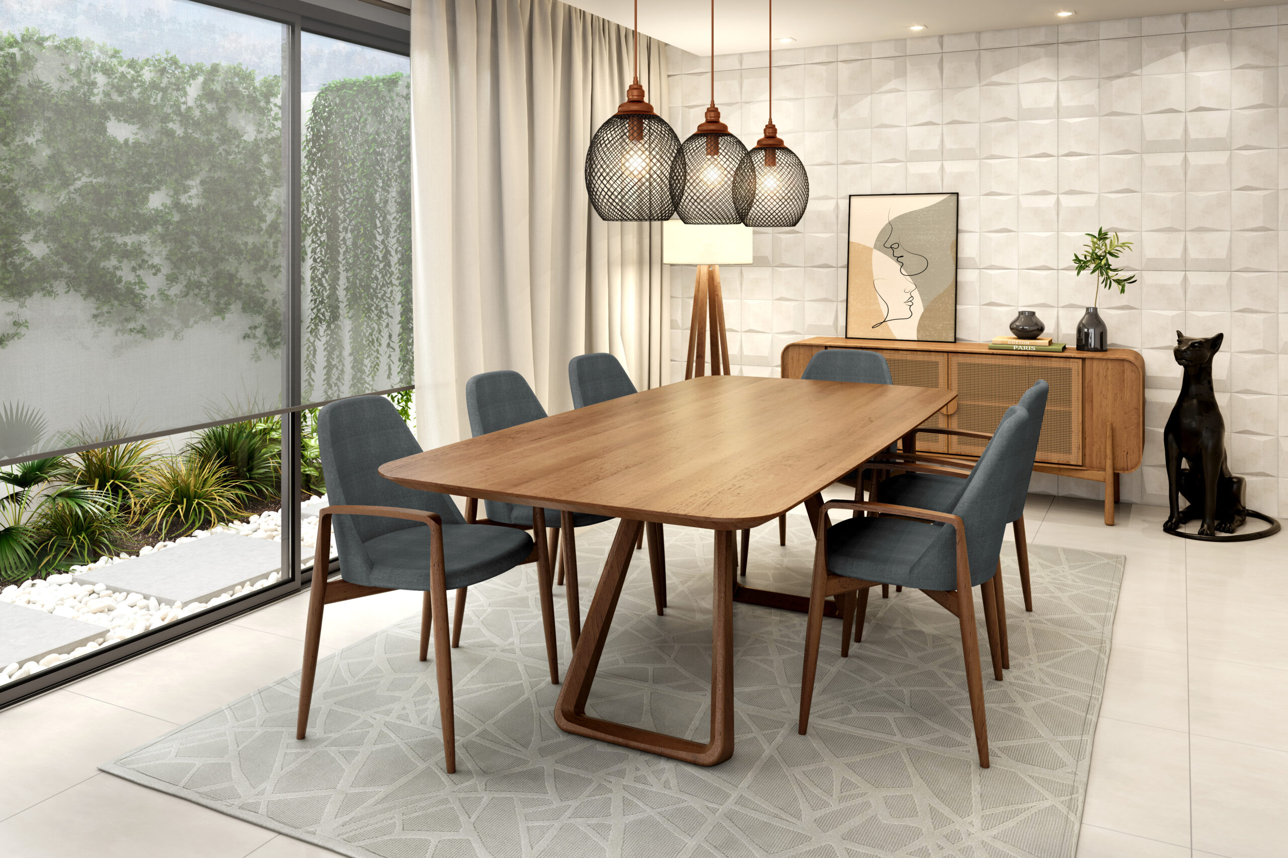 Mesa de jantar Zoe - Imagem 6